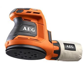 Аккумуляторная шлифмашина AEG BEX 18-125-0 эксцентриковая орбитальная (без батареи)