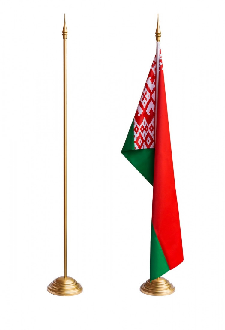 Подставка интерьерная для двух флагов, 265 см (РБ) - фото 10 - id-p216454149