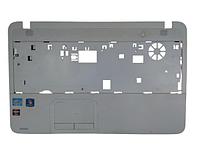 Верхняя часть корпуса (Palmrest) Toshiba Satellite C850 с тачпадом, черный (с разбора)