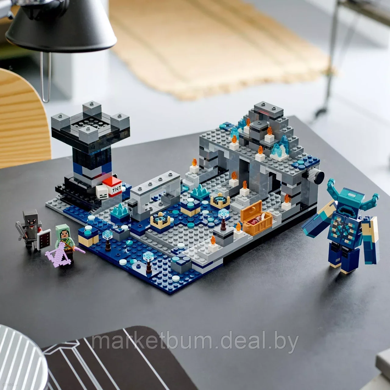 Конструктор LEGO Minecraft 21246, Битва в темной глубине - фото 8 - id-p216454583