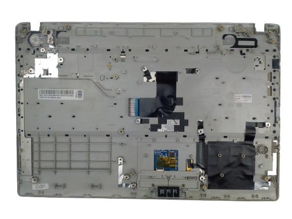 Верхняя часть корпуса (Palmrest) Samsung RV511, RV513, RV515 с клавиатурой, с тачпадом, серый, RU (с разбора) - фото 2 - id-p215992756