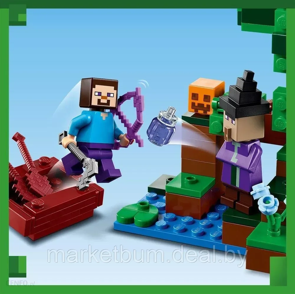 Конструктор LEGO Minecraft 21248 Тыквенная ферма - фото 7 - id-p216456851