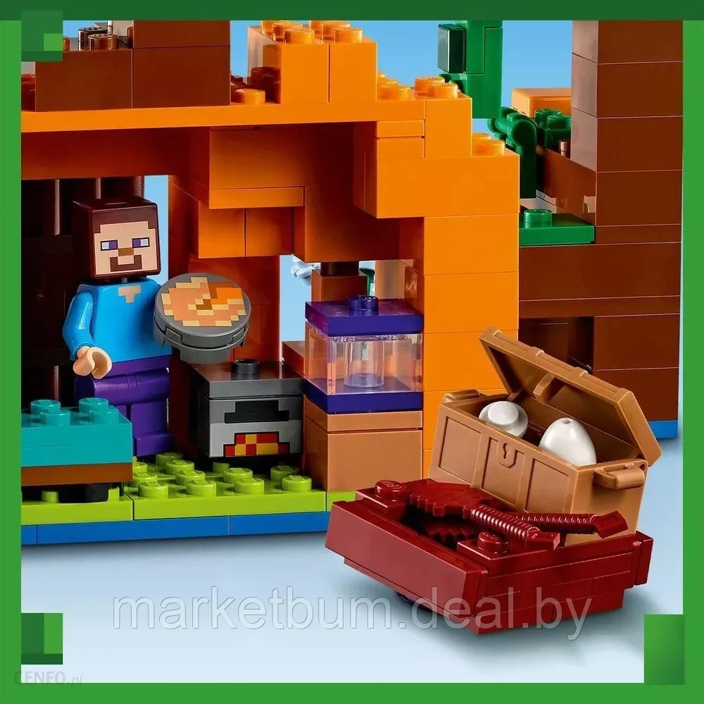 Конструктор LEGO Minecraft 21248 Тыквенная ферма - фото 8 - id-p216456851