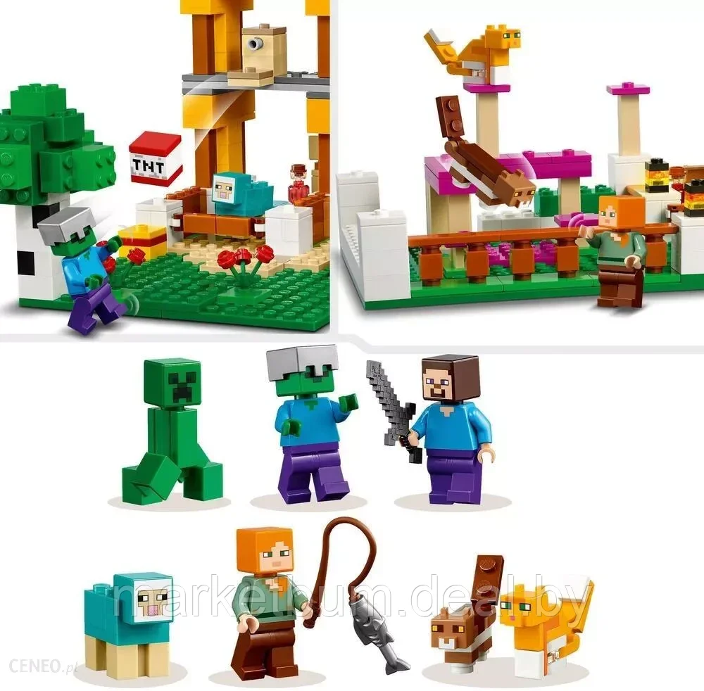 Конструктор LEGO Minecraft 21249 Творческая мастерская 4.0 - фото 5 - id-p216457786