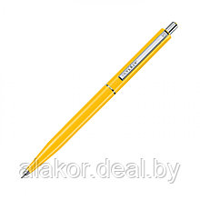 Ручка шариковая автоматическая Senator Point X20, синяя, корпус желтый, 1мм