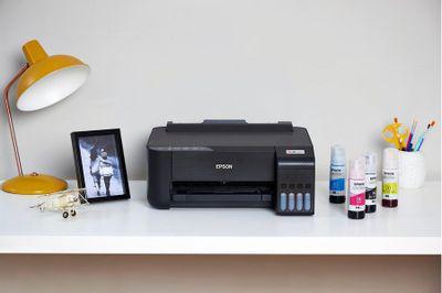 Принтер струйный Epson L1250 цветная печать, A4, цвет черный [c11cj71405/403/402] - фото 3 - id-p213134714