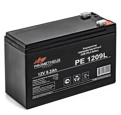 Аккумуляторная батарея для ИБП PROMETHEUS ENERGY PE 1209L 12В, 9.2Ач - фото 1 - id-p213144289