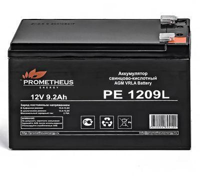 Аккумуляторная батарея для ИБП PROMETHEUS ENERGY PE 1209L 12В, 9.2Ач - фото 2 - id-p213144289