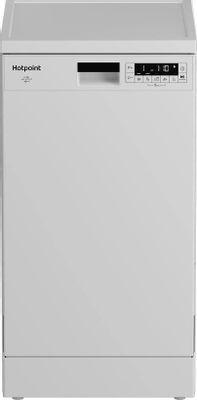 Посудомоечная машина HOTPOINT HFS 2C67 W, узкая, напольная, 44.8см, загрузка 11 комплектов, белая - фото 1 - id-p213145096