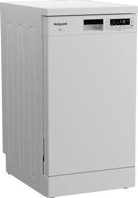 Посудомоечная машина HOTPOINT HFS 2C67 W, узкая, напольная, 44.8см, загрузка 11 комплектов, белая - фото 2 - id-p213145096