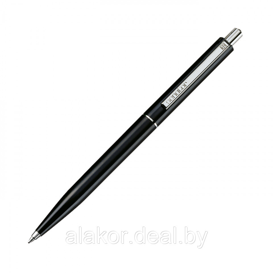 Ручка шариковая автоматическая Senator Point X20, синяя, корпус черный, 1мм - фото 1 - id-p216461813