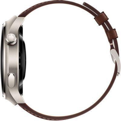 Смарт-часы Huawei Watch 4 Pro Medes-L19L, 1.5", серебристый / темно-коричневый [55020apb] - фото 6 - id-p213146527