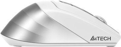 Мышь A4TECH Fstyler FB35CS, оптическая, беспроводная, USB, белый и серый [fb35cs usb icy white] - фото 3 - id-p215329205