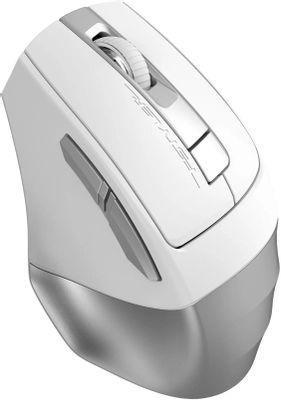 Мышь A4TECH Fstyler FB35CS, оптическая, беспроводная, USB, белый и серый [fb35cs usb icy white] - фото 6 - id-p215329205