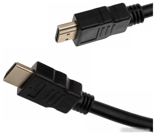 Кабель CACTUS HDMI - HDMI CS-HDMI.1.4-1 (1 м, черный) - фото 4 - id-p216465037