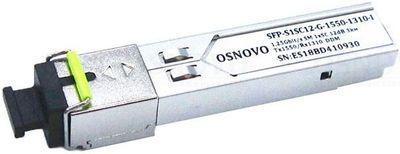 Модуль Osnovo SFP-S1SC12-G-1550-1310-I - фото 1 - id-p214624609
