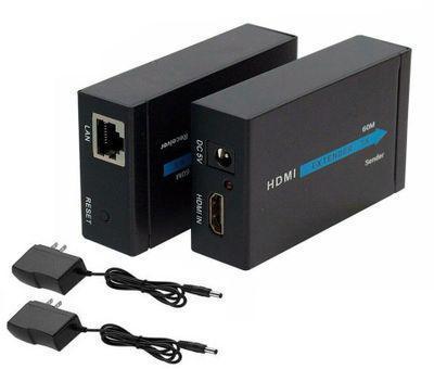 Адаптер аудио-видео PREMIER 5-877, HDMI (f) - RJ45 , ver 1.4, черный - фото 1 - id-p215524972