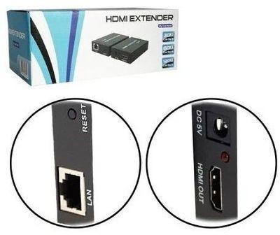 Адаптер аудио-видео PREMIER 5-877, HDMI (f) - RJ45 , ver 1.4, черный - фото 3 - id-p215524972