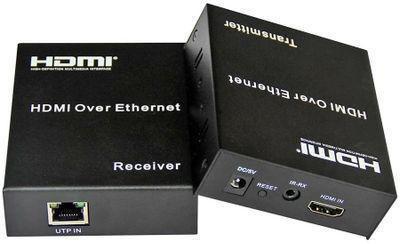 Набор адаптеров аудио-видео PREMIER 5-877-2, HDMI (f) - RJ45 , ver 1.4, черный - фото 2 - id-p215524973