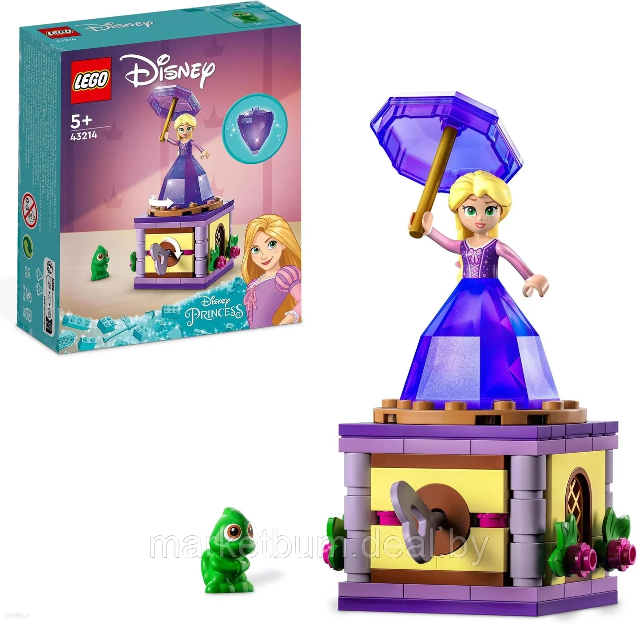 Конструктор LEGO Disney Princess 43214, Вращающаяся Рапунцель - фото 1 - id-p216465112