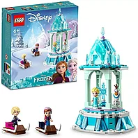 Конструктор LEGO Disney 43218, Волшебная карусель Анны и Эльзы