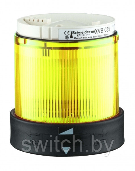 XVBC2M8 СЕГМЕНТ СВЕТ.КОЛОННЫ 70ММ ЖЕЛТЫЙ XVBC2M8 - фото 2 - id-p216475887