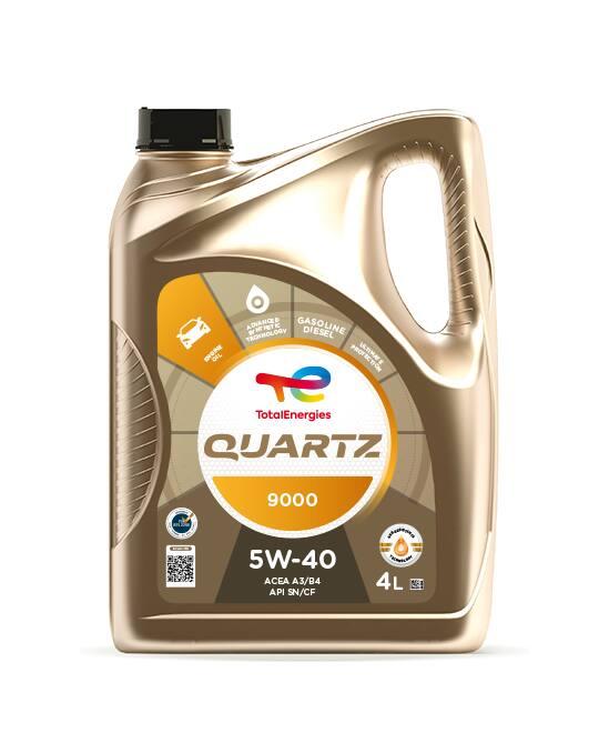 Моторное масло Total Quartz 9000 5W40 4л 213674