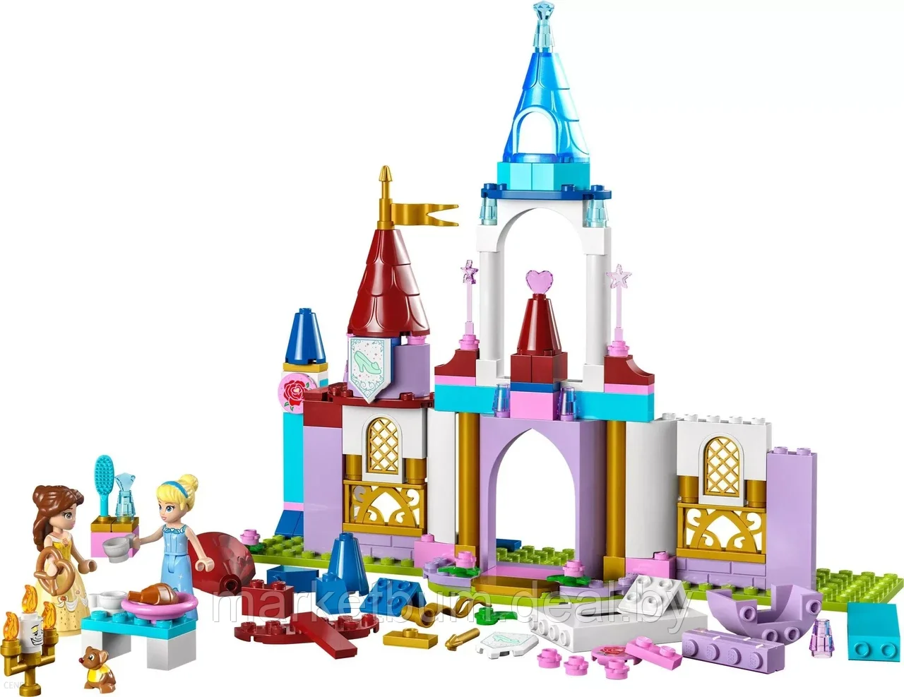 Конструктор LEGO Disney 43219, Креативные замки принцесс Диснея - фото 5 - id-p216478304