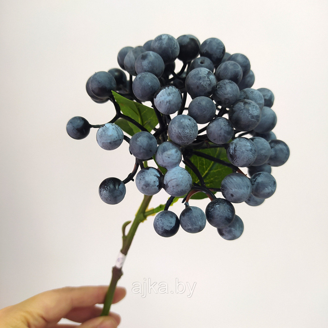 Ветка ягод Голубика 31 см - фото 4 - id-p216480882