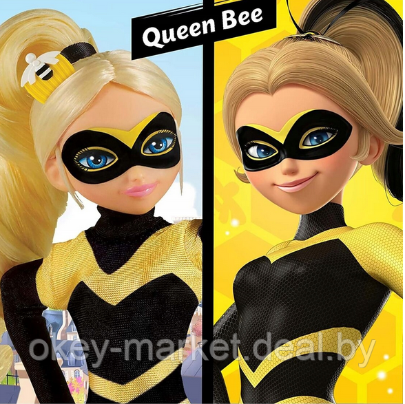 Кукла Miraculous Queen Bee Королева Пчела - фото 9 - id-p162716517