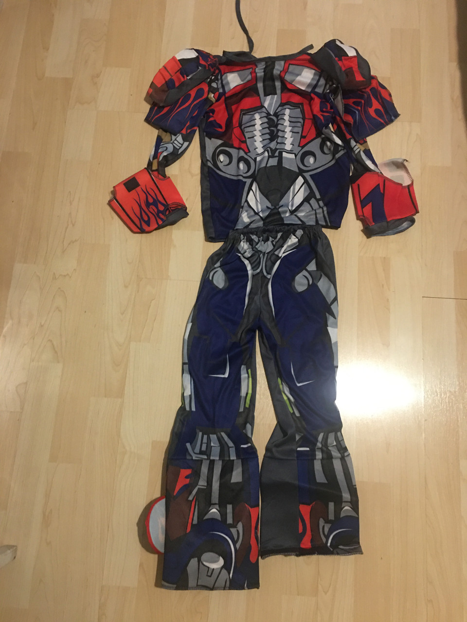 Детский карнавальный костюм OPTIMUS PRIME (Оптимус прайм) , костюм для утренника.Штаны, майка,маска - фото 2 - id-p216481002