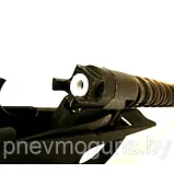 Пневматический пистолет Макарова МР654К-32 с доработкой , чёрной бакелитовой рукояткой, прокладкой ствола, фото 4