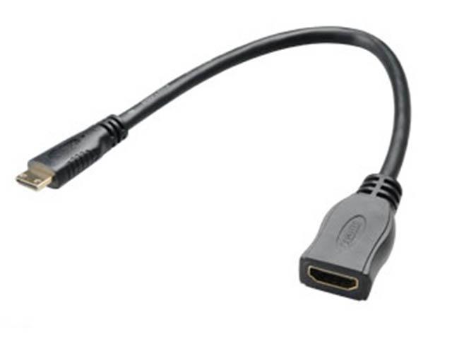 Переходник Akasa HDMI - Micro HDMI 25cm AK-CBHD09-25BK кабель адаптер конвертер - фото 1 - id-p216343787