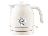 Электрочайник Xiaomi Qcooker Retro Electric Kettle с датчиком температуры QS-1701 белый умный чайник