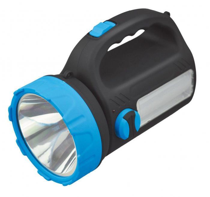 Аккумуляторный ручной светодиодный фонарь СПУТНИК AFP909-5W мощный фонарик прожектор светильник - фото 1 - id-p216153525