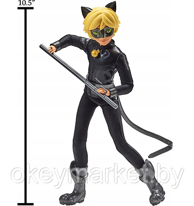 Кукла Леди Баг и Супер-кот , Супер-Кот серия Movie 27 см с аксессуарами,Miraculous, 50015, фото 3