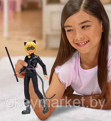 Кукла Леди Баг и Супер-кот , Супер-Кот серия Movie 27 см с аксессуарами,Miraculous, 50015, фото 2