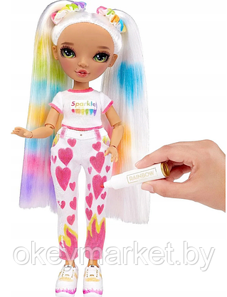 Кукла Rainbow High с зелеными глазами серия Color & Create 500407, фото 2