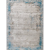 Ковёр прямоугольный Eliza 38548A, размер 83x150 см, цвет blue fls/cream fls