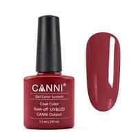 Гель-лак (шеллак) Canni №135 Orient Red 7.3ml (c)