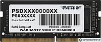 Оперативная память Patriot Signature Line 16GB DDR4 SODIMM PC4-25600 PSD416G32002S