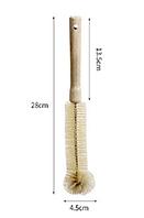 Щетка для мытья бутылок 28х4,5 см. (QQH22-15)