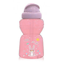 Поильник Lorelli Baby Care спортивный с трубочкой Pink 325мл