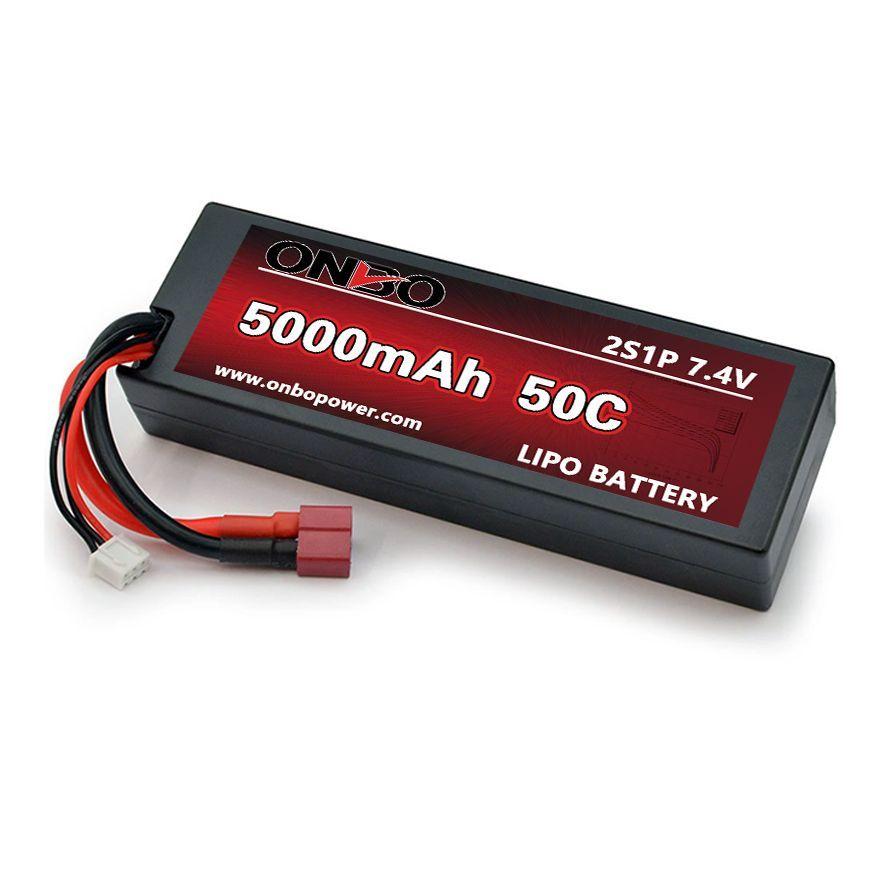 Литиевый аккумулятор Onbo 5000 mAh 2S (50C) - фото 1 - id-p216486591