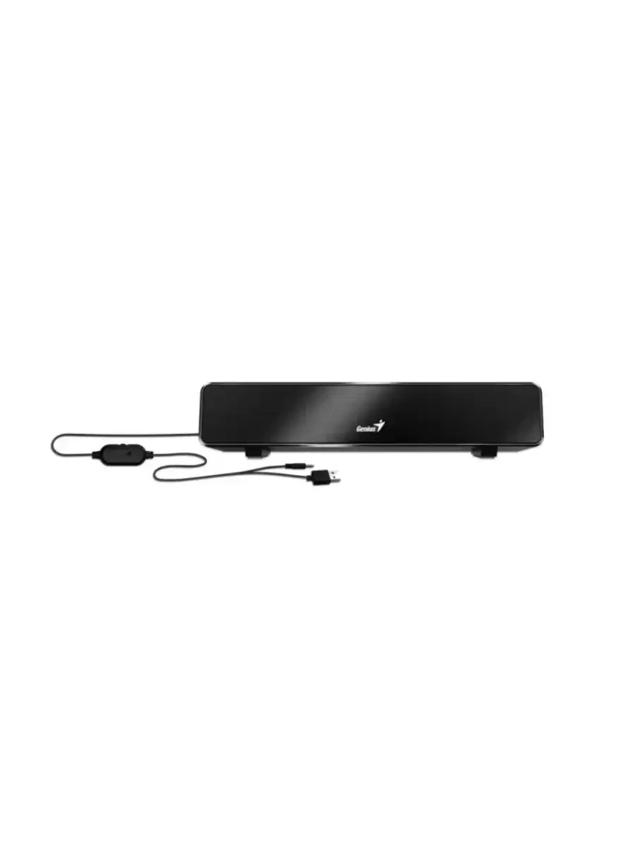 Компактный саундбар Genius-SOUNDBAR 100 для ТВ, компьютера, ноутбука / USB/3.5mm - фото 1 - id-p216498375