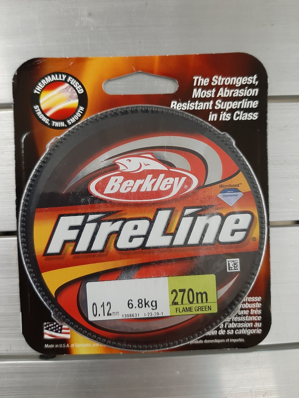 Шнур плетеный Berkley FireLine Smoke 270 метров. 0,10мм - фото 4 - id-p216503200