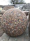 Шар бетонный ландшафтный диаметр 450 мм, фото 6