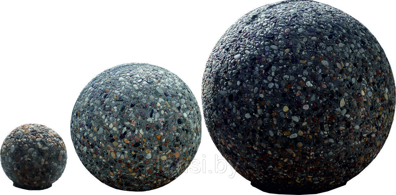 Шар бетонный ландшафтный диаметр 450 мм - фото 8 - id-p216503981
