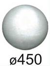 Шар бетонный ландшафтный диаметр 450 мм, фото 9