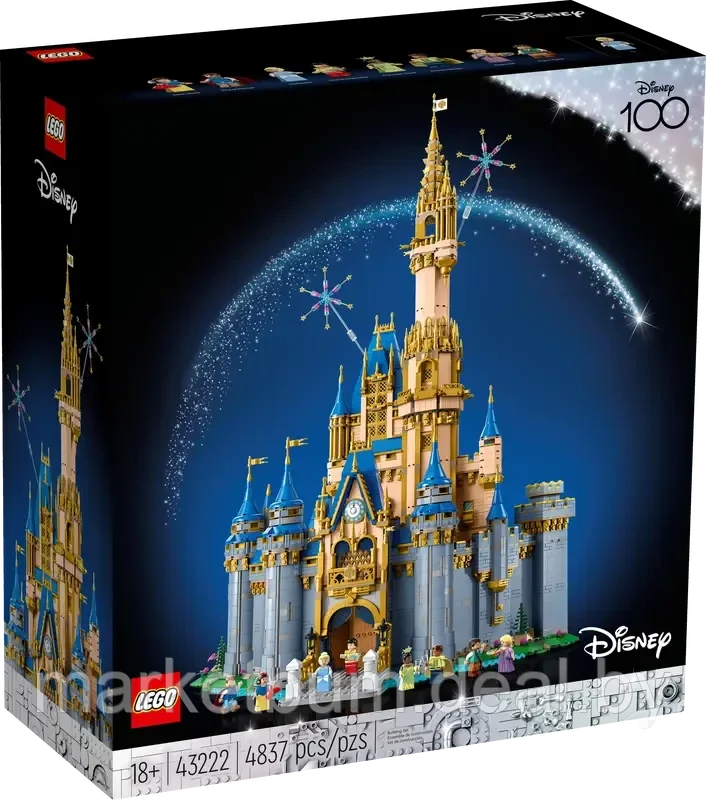 Конструктор LEGO Disney 43222 - Замок Диснея - фото 1 - id-p216504298